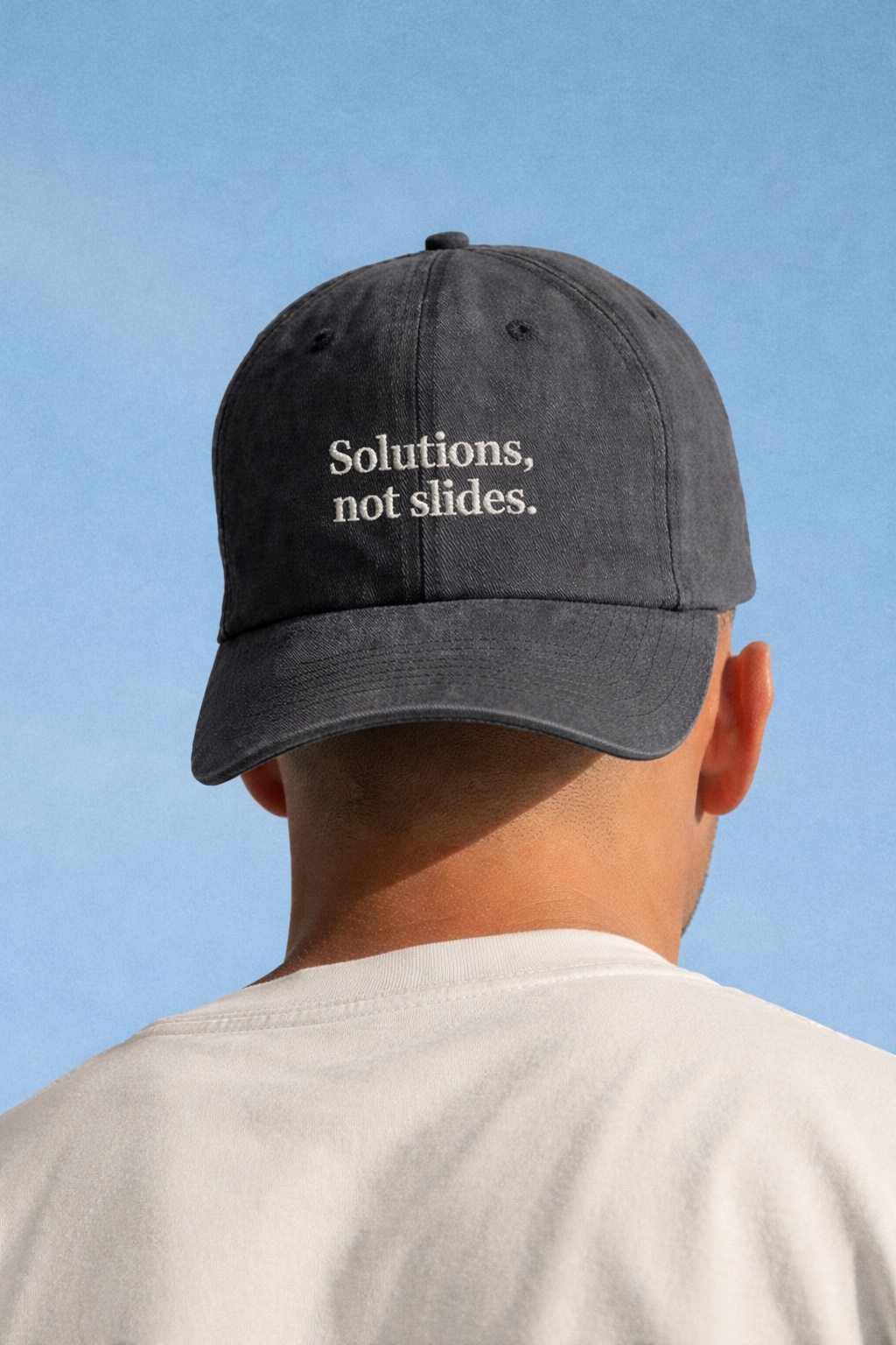 Solutions, not slides